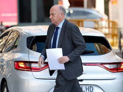 El juez Manuel García-Castellón, llegando a la Audiencia Nacional en una foto de archivo. EFE/ Mariscal