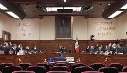 Ministros de la Suprema Corte de Justicia