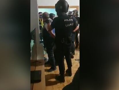 'El Pollo' Carvajal, en una imagen de su detención difundida por la policía española.