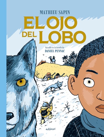 Portada de 'El ojo del lobo', de Mathieu Sapin. EDITORIAL ASTIBERRI