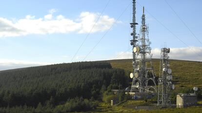 Torre de telecos de Cellnex en Irlanda.