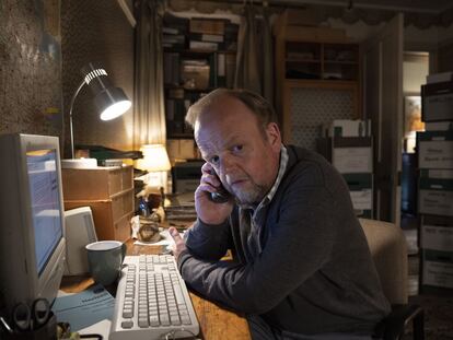 Toby Jones, en 'Mr. Bates contra Correos'.