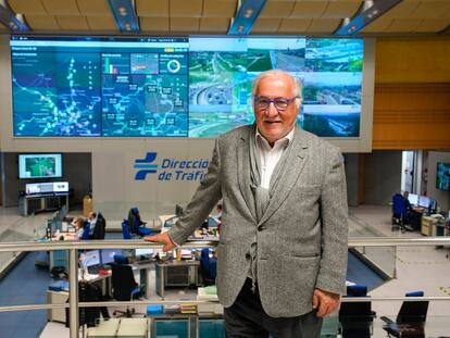 El director general de Tráfico, Pere Navarro, posa en la sede de la DGT en Madrid el pasado marzo.