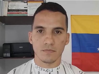 Ronald Leandro Ojeda Moreno, exmilitar venezolano secuestrado.