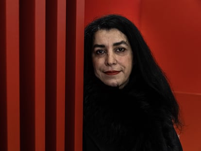 Marjane Satrapi, en París, el 8 de marzo de 2023.
