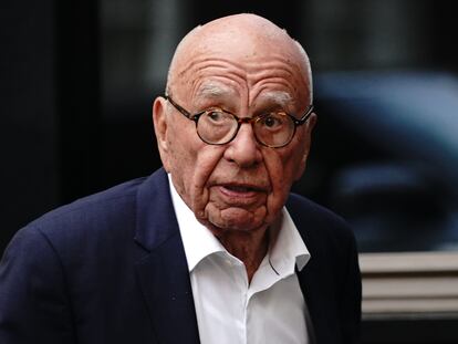 Rupert Murdoch en su fiesta anual en Spencer House, en Londres, el 22 de junio de 2023.