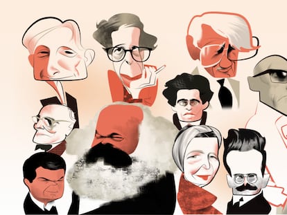 Los diez pensadores que más influyen en la izquierda