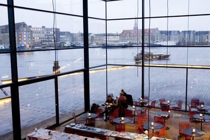 Vista de Copenhague desde la Opera House.