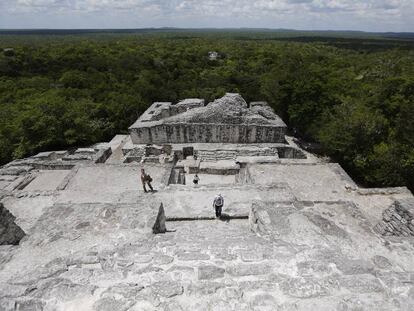 Calakmul, una de las paradas previstas por el Tren Maya. 