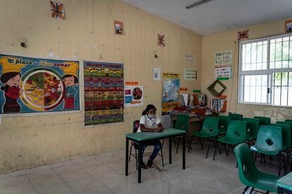 Estudiante en Champoton, Campeche, México