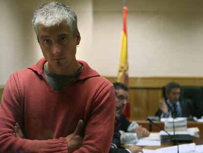 El etarra Francisco Javier García Gaztelu, alias 'Txapote', durante un juicio celebrado contra él en la Audiencia Nacional, en una imagen de archivo.