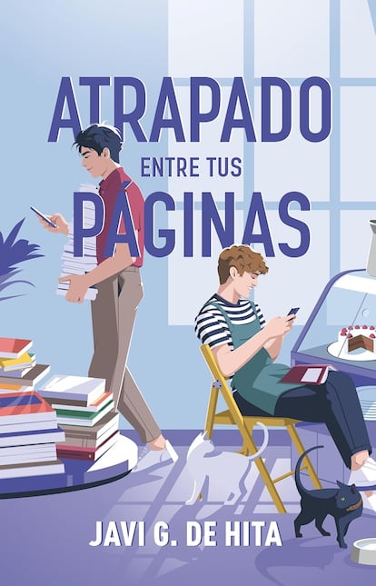 Portada de 'Atrapado entre tus páginas', de Javi G. de Hita. TBR EDITORIAL