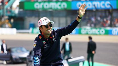 Checo Pérez en el Gran Premio de Japón