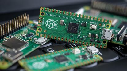 Los modelos Raspberry Pi Pico, Raspberry Pi 4b y Raspberry Pi Zero W de la fabricante Raspberry Pi.