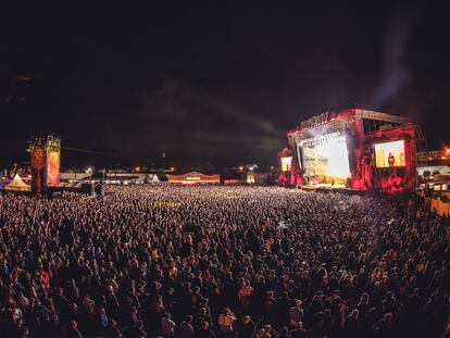 Concierto de Pantera el 29 de junio de 2023 en el Resurrection Fest.