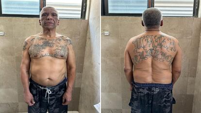 José Wilfredo Ayala, alias 'El Indio de Hollywood', tras su arresto en Ciudad de México, el 17 de abril en Ciudad de México.