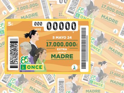 El Sorteo Extra del Día de la Madre de la ONCE reparte un premio de 17.000.000 €.