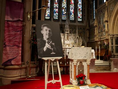 Funeral del cantante irlandés, Shane MacGowan, en Tipperary (Irlanda) el pasado 8 de diciembre.