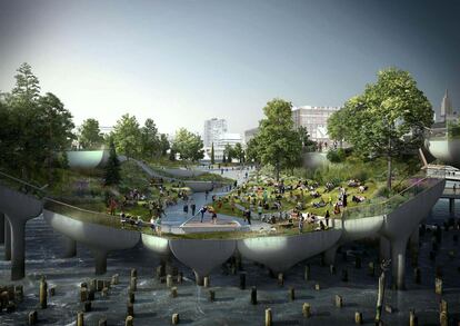 Edificios 2021 - Little Island, Thomas Heatherwick