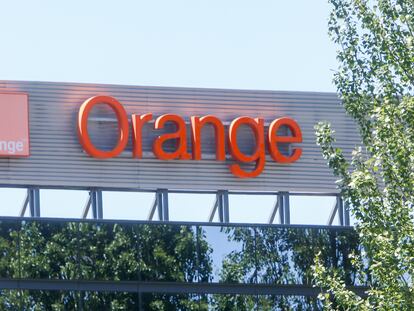 Sede central de Orange, en el Parque Empresarial La Finca, a 14 de mayo de 2021, en Pozuelo de Alarcón, Madrid  (España).