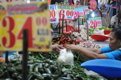 Mujer comprando en Ciudad de México