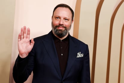 Yorgos Lanthimos, on the red carpet at the last Oscars.