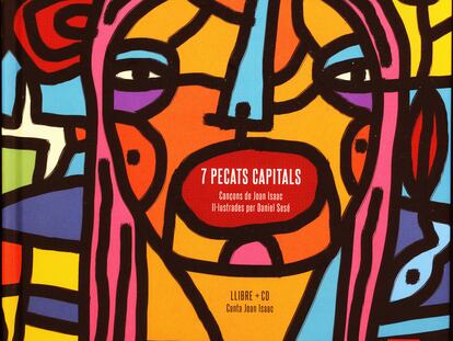 Portada del libro-disco '7 pecats capitals'.