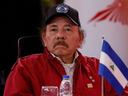 Daniel Ortega, el 24 de abril en Caracas en la cumbre de la Alianza Bolivariana para América (ALBA).