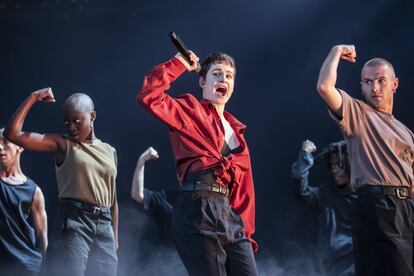 La intérprete francesa Christine and the Queens, sobre el escenario del Primavera Sound.