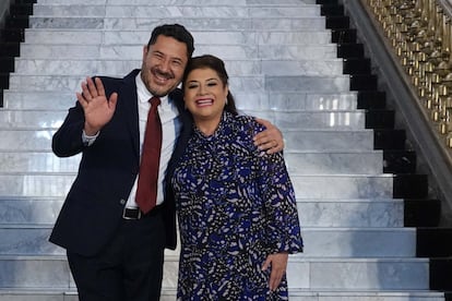 Martí Batres y Clara Brugada