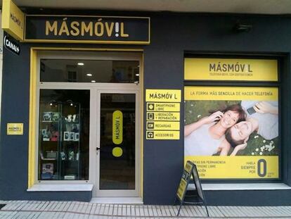 Tienda de MásMóvil.