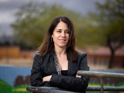 La investigadora Sheila González, este domingo en Barcelona.