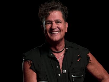 El artista Carlos Vives durante la promoción de su nueva gira 'El rock de mi pueblo vive'.