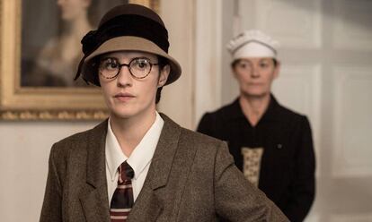 Ruth Bradley como Agatha Christie en 'La verdad del crimen'.