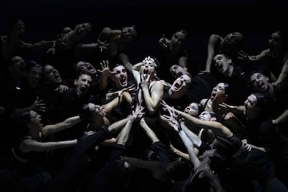 Imagen del espectáculo 'Afanador', del Ballet Nacional de España, en el Teatro Real de Madrid.