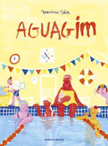 Portada de 'Aguagym', de Marina Sáez, editado por Garbuix.