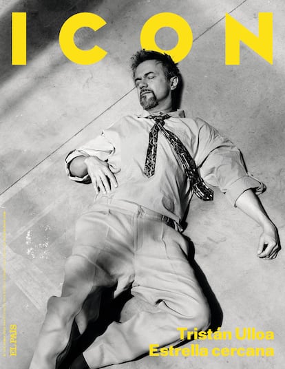Tristán Ulloa, en portada de ICON en junio.
