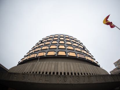 Sede del Tribunal Constitucional, en Madrid.