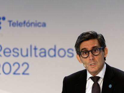 El presidente de Telefónica, José María Alvarez-Pallete.