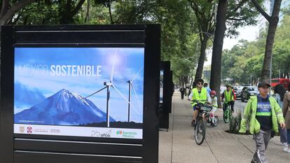 La exposición “México Sostenible”.