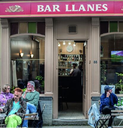 El bar Llanes, en Bruselas.