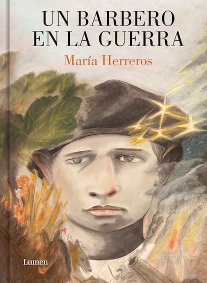 Portada de 'Un barbero en la guerra', de María Herreros. EDITORIAL LUMEN