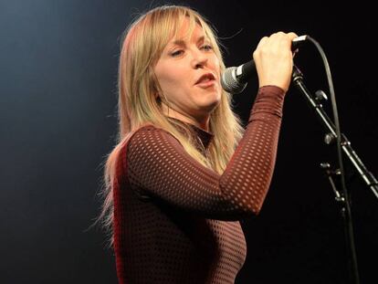 Liz Phair, durante un concierto en Los Ángeles, el 4 de marzo de 2017.