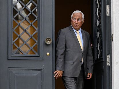 El primer ministro Antonio Costa en su residencia oficial en noviembre de 2023.