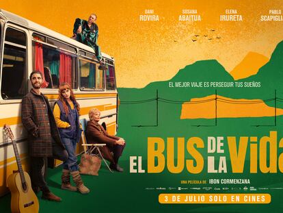 Cartel promocional de la película 'El Bus de la vida', en cines el 3 de julio.