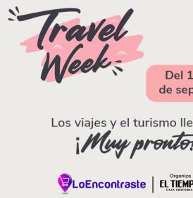 Travel Week es un evento especial creado para fomentar el turismo entre los colombianos, con el apoyo de diversas empresas del sector.