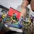 Cientos de atletas corren hoy 28 de julio la Media Maratón de Bogotá.  FOTO MAURICIO MORENO CEET EL TIEMPO @mauriciomorenofoto