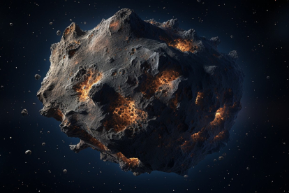 Un asteroide gigante del tamaño de un estadio de fútbol