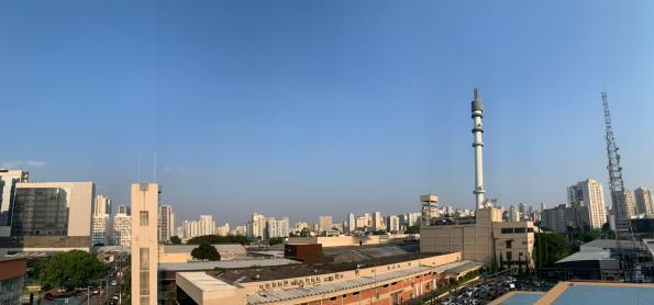 Domingo de sol e tempo seco no Brasil 