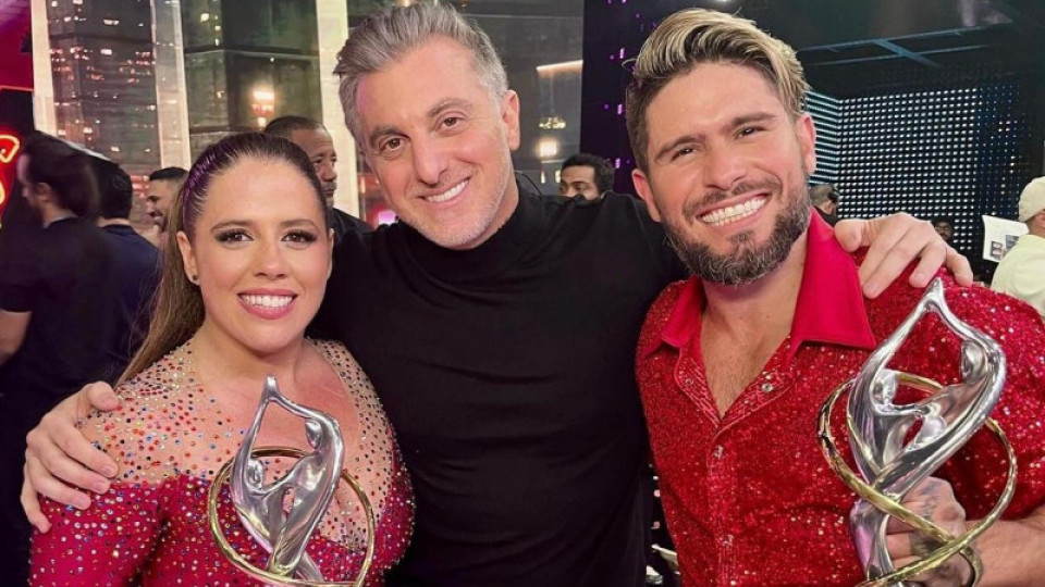 Tati Machado e Diego Maia vencem a “Dança dos Famosos” foto: reprodução instagram